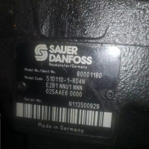 SAUER DANFOSS萨奥丹佛斯液压泵51C 160 RD5N L2B2 VAH7 ABA油泵