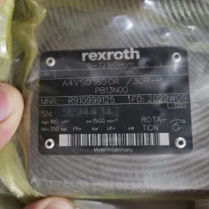 Rexroth Piston Pump R910999125 Hydraulic Pump A4Vso180Dr/30R-Ppb13N00 Engineering Oil Pump