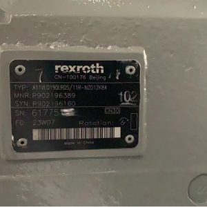 Rexroth Piston Pump R902196390 Tunnel Boring Machine Hydraulic A11Vlo190Lrds/11R-Nzd12K07-S