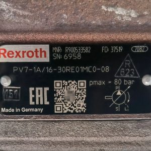 德国力士乐叶片泵R900533582 PV7-1A/16-30RE01MC0-08柱塞泵